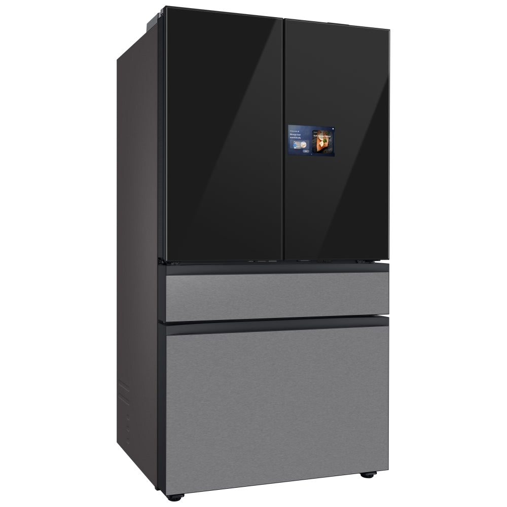 Samsung Bespoke RF90F23BECRAA Counter Depth French Door Refrigerator, 36 inch Width, 23 cu. ft. Capacity, Counter Depth, Custom Panel Ready, Water Dispenser (Interior)