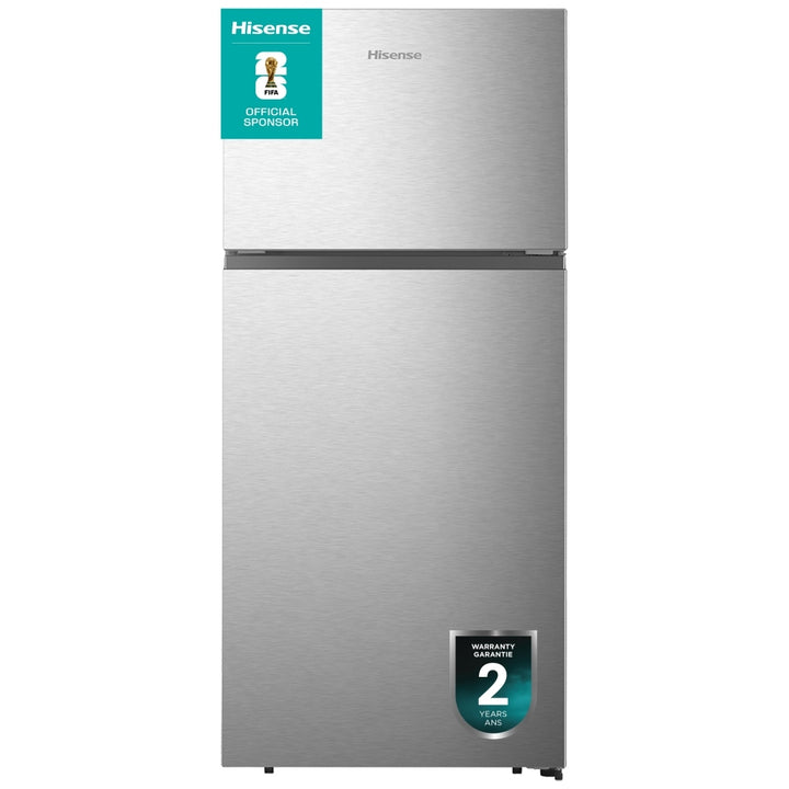 Hisense RT18A2FSD Top Freezer Refrigerator, 30 inch Width, 18 cu. ft. Capacity, ENERGY STAR Certified, Silver colour Precise Electronic Control