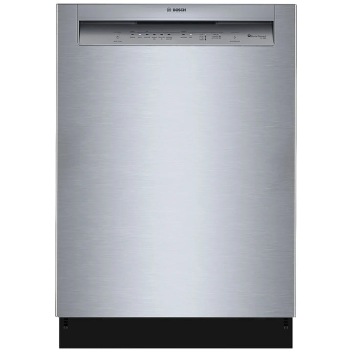 Bosch 100 Series SHE2ADF5N Dishwasher, 24 inch Exterior Width, 52 dB Decibel Level, Full Console, Stainless Interior, 5 Wash Cycles, 12 Capacity (Place Settings), 2 Loading Racks, Wifi Enabled, Stainless Steel colour