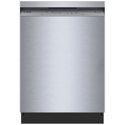 Bosch 300 Series SHE3ADF5N Dishwasher, 24 inch Exterior Width, 50 dB Decibel Level, Full Console, Stainless Interior, 5 Wash Cycles, 12 Capacity (Place Settings), 3 Loading Racks, Wifi Enabled, Stainless Steel colour