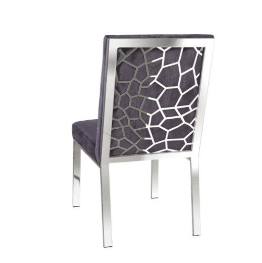 WELLINGTON Dining chair GY-DC-7982 Charcoal Velvet