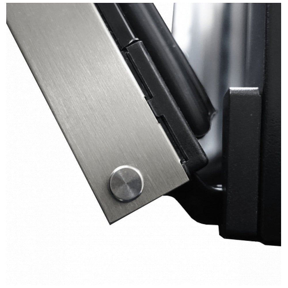 Silhouette SPRBC047D1SS Compact Wine Cooler Under Counter Wine Refrigeration, 24 inch Width, 21 Wine Bottle Capacity, Stainless Steel colour Pro-Vection Cooling, Pro-Glide Shelving, Dual Zone