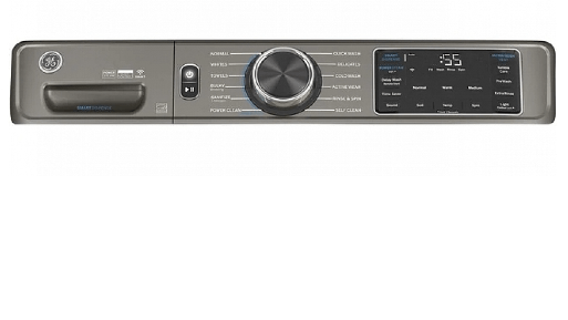 GE GFW650SPNSN Front Load Washer, 28" Width, ENERGY STAR Certified, 5.5 cu. ft. Capacity, Steam Clean, 12 Wash Cycles, 5 Temperature Settings, Stackable, 1300 RPM Washer Spin Speed, Water Heater, Wifi Enabled, Satin Nickel colour