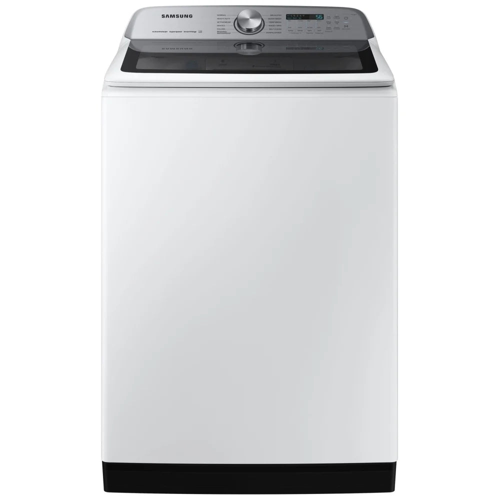 Samsung WA52DG5500AWUS Top Load Washer ENERGY STAR Certified, 17 Wash Cycles, 5 Temperature Settings, 750 Washer Spin Speed