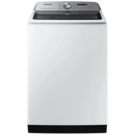 Samsung WA52DG5500AWUS Top Load Washer ENERGY STAR Certified, 17 Wash Cycles, 5 Temperature Settings, 750 Washer Spin Speed