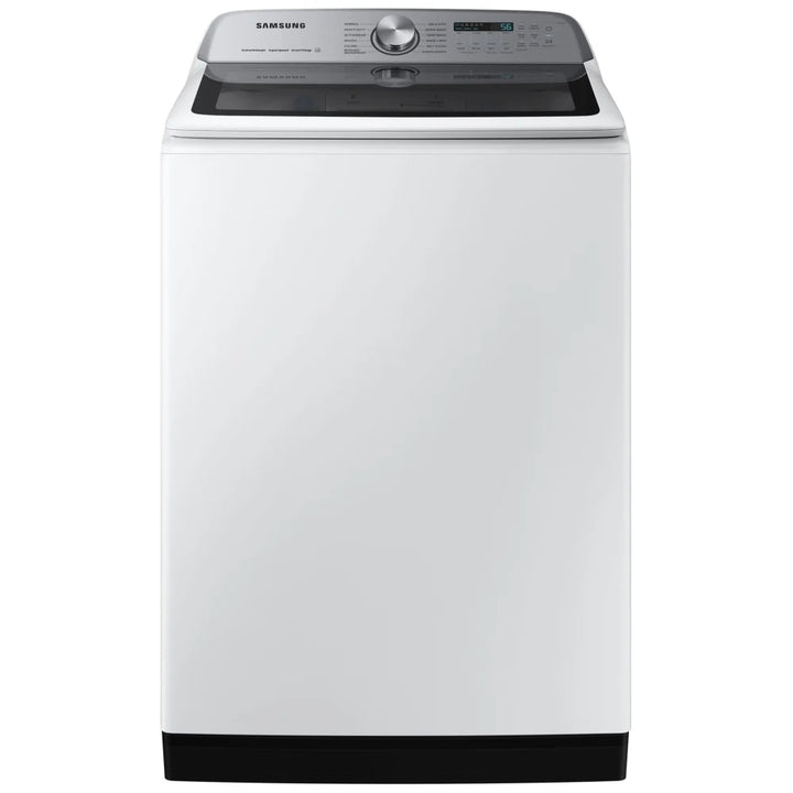 Samsung WA52DG5500AV 5.2 cu ft Top Load Washer with Active WaterJet & Vibration Reduction - Black Stainless