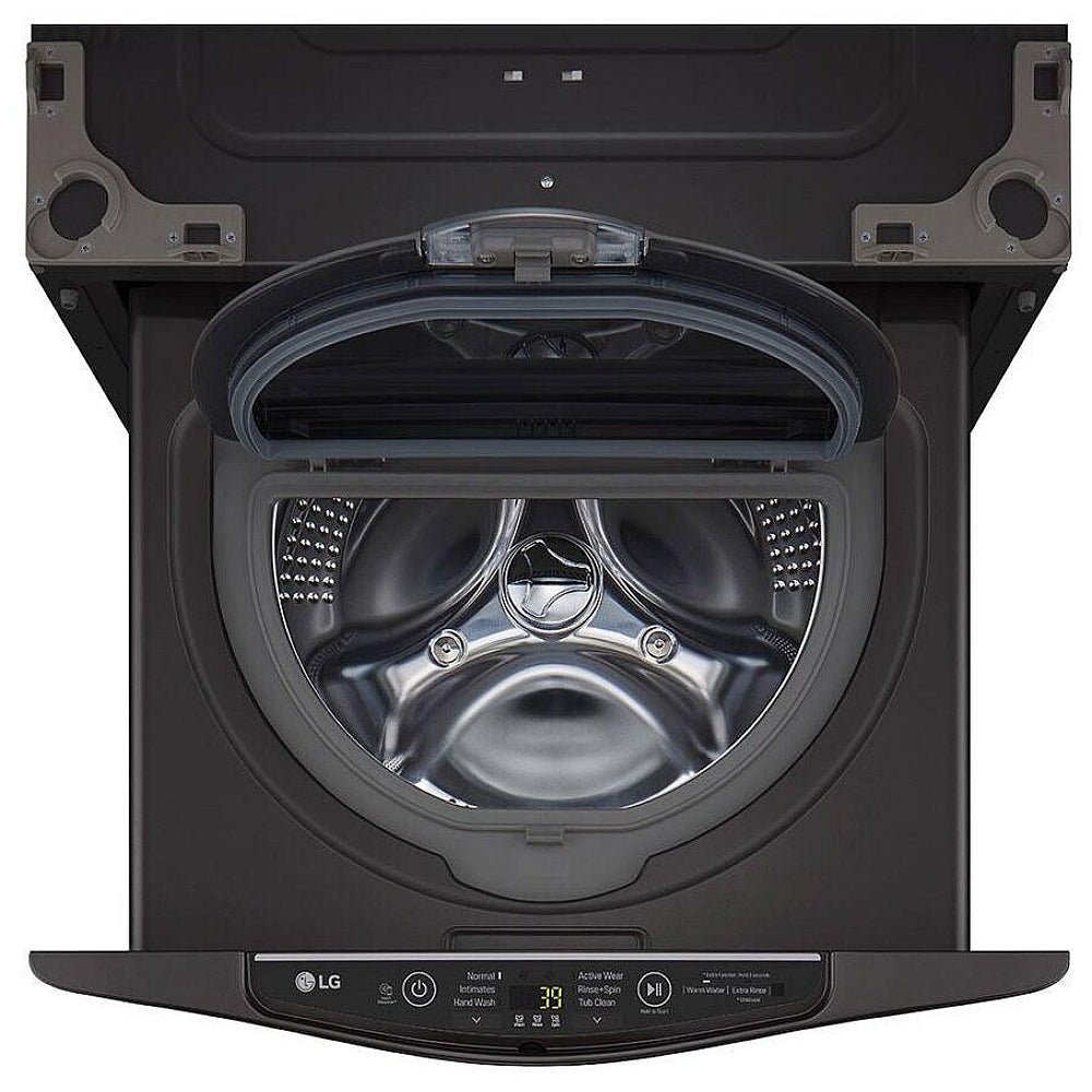 LG WD200CB Laundry Part Pedestal, Black Steel colour SideKick for WM8900HBA