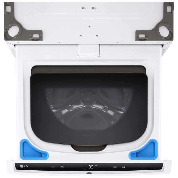 LG WD300CW Pedestal, White colour 27'' SideKick™ Pedestal Washer, SmartDiagnosis™, Control Lock