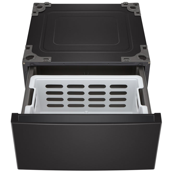 LG WDP6B Pedestal, Black Stainless Steel colour Laundry Pedestal