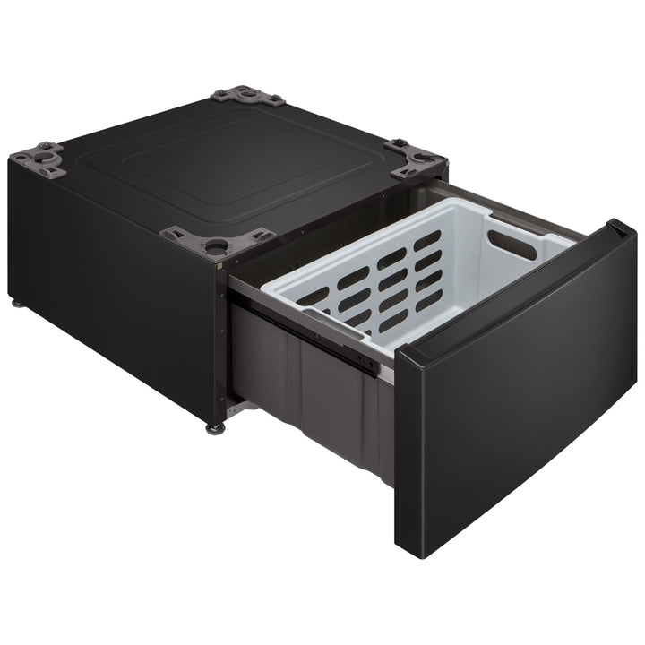 LG WDP6B Pedestal, Black Stainless Steel colour Laundry Pedestal