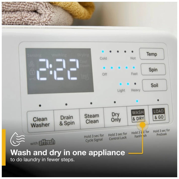 Whirlpool WFC682CLW All-in-One Washer & Dryer Combo