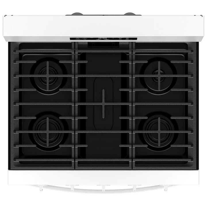 Whirlpool® 6.0 Cu. Ft. Gas Double Oven Range with Center Oval Burner WGG745S0FS10