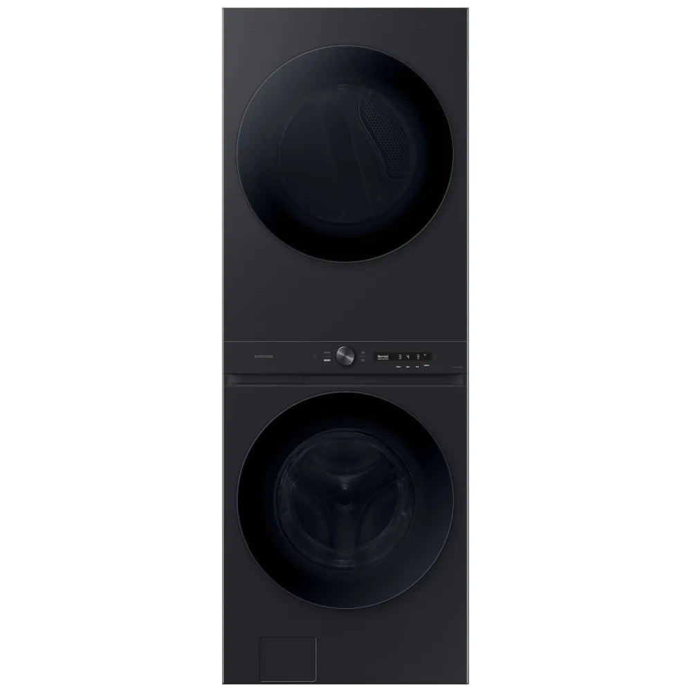 Samsung WH46DBH550EVAC Laundry Center, SmartDial AI Panel, Auto Dispenser, VRT+, Steam Wash Steam Dry, Laundry Hub, Black Stainless Steel colour