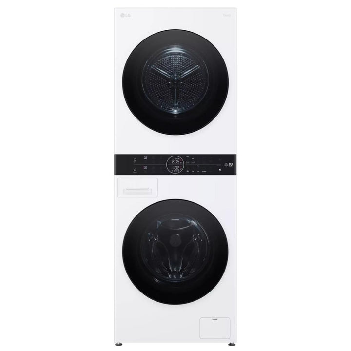 LG WKHC152HWA Laundry Center, AI DD, TurboWash 360, Washtower, White colour