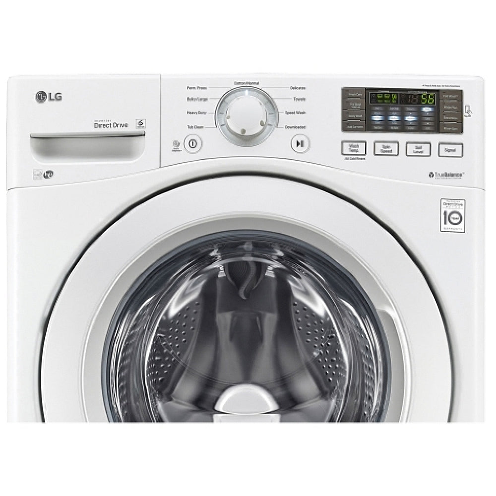 LG WM3180CW Front Load Washer, 1,300 RPM Washer Spin Speed, White colour