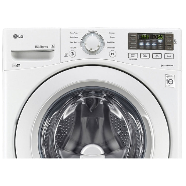 LG WM3180CW Front Load Washer, 1,300 RPM Washer Spin Speed, White colour