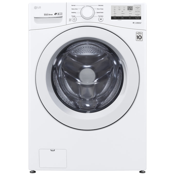 LG 5.2 Cu. Ft. High Efficiency Front Load Washer (WM3400CW) - White