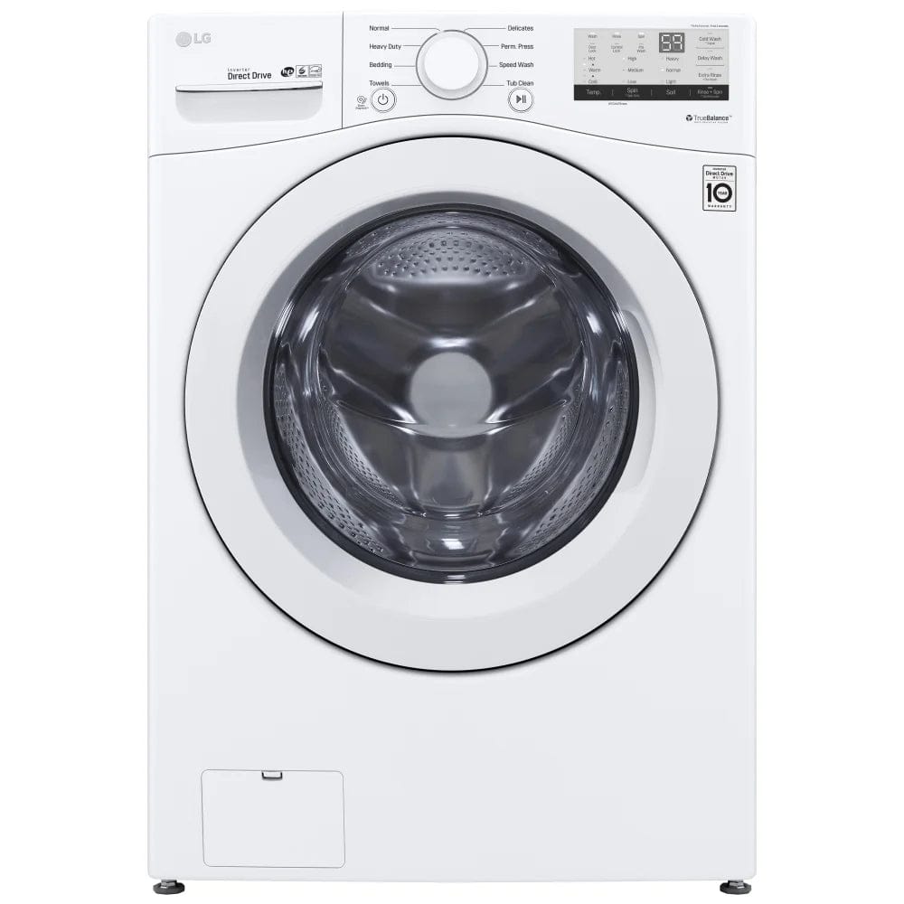 LG 5.2 Cu. Ft. High Efficiency Front Load Washer (WM3400CW) - White