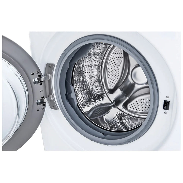 LG WM3600HWA Front Load Washer, 27" Width, ENERGY STAR Certified, 5.2 cu. ft. Capacity, Steam Clean, 10 Wash Cycles, 5 Temperature Settings, Stackable, 1300 RPM Washer Spin Speed, Wifi Enabled, White colour AI DD