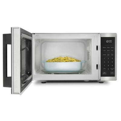 Whirlpool WMCS3019RS Countertop Microwave, 20 inch Exterior Width, 0.9 cu. ft. Capacity, 900 W Watts, st colour
