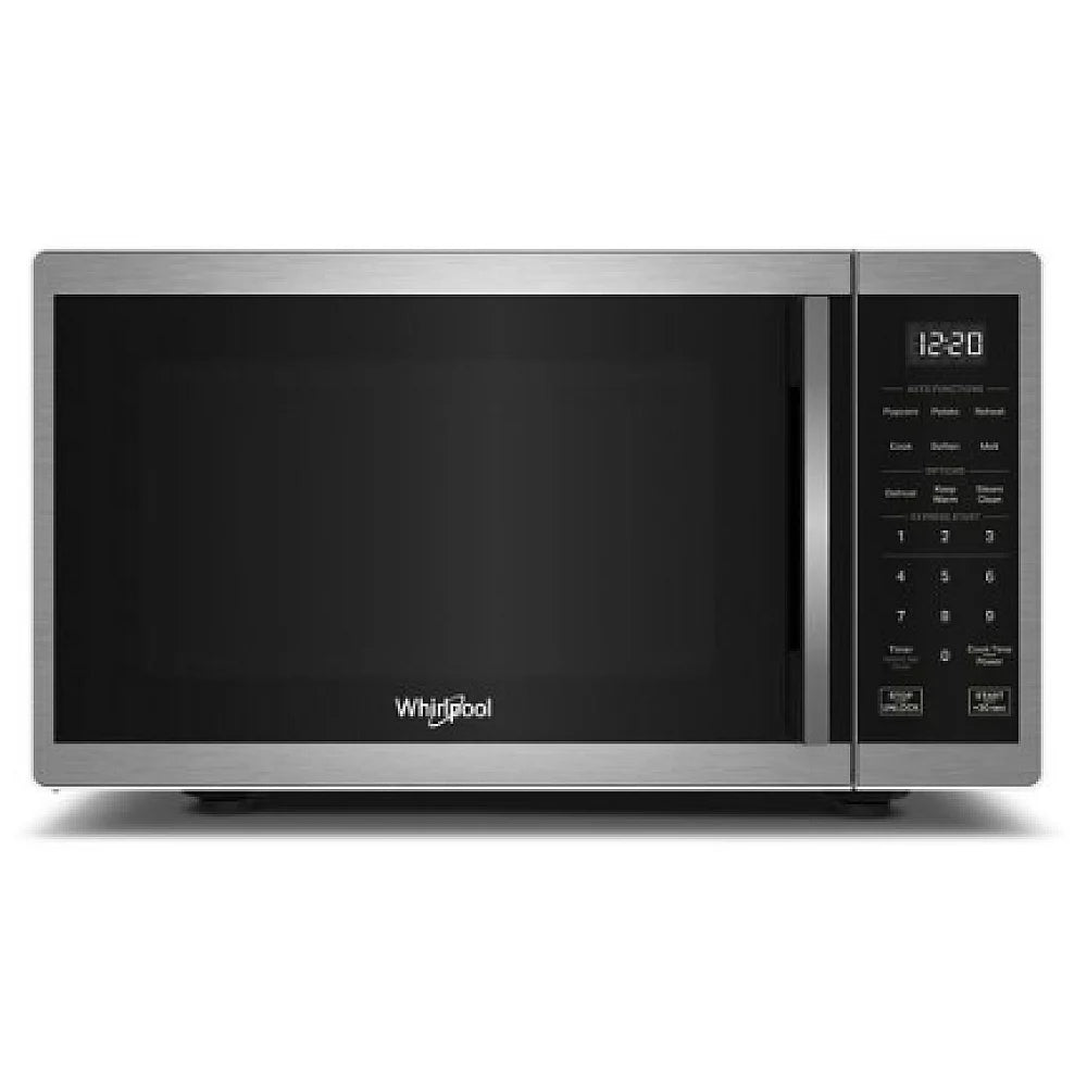 Whirlpool WMCS3019RS Countertop Microwave, 20 inch Exterior Width, 0.9 cu. ft. Capacity, 900 W Watts, st colour