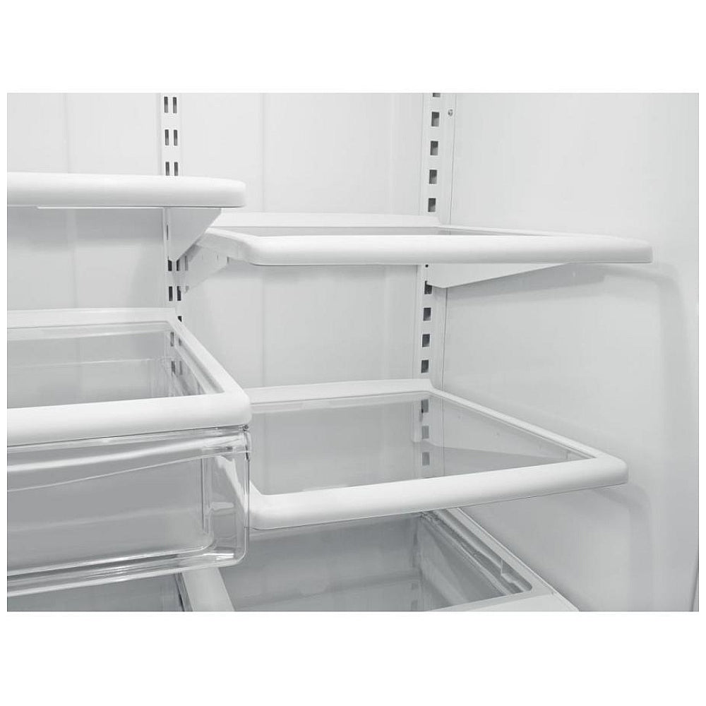 Whirlpool WRB329DFBW Bottom Freezer Refrigerator, 30 inch Width, ENERGY STAR Certified, 18.5 cu. ft. Capacity, White colour