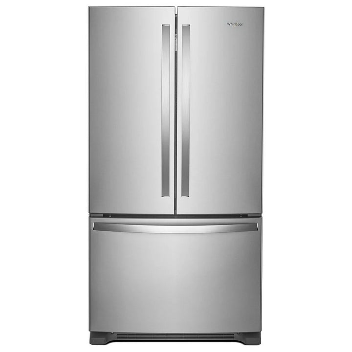 Whirlpool WRF540CWHZ Counter Depth French Door Refrigerator, 36 inch Width, ENERGY STAR Certified, 20 cu. ft. Capacity, Counter Depth, Water Dispenser (Interior), Ice Dispenser (Freezer Located), Stainless Steel colour