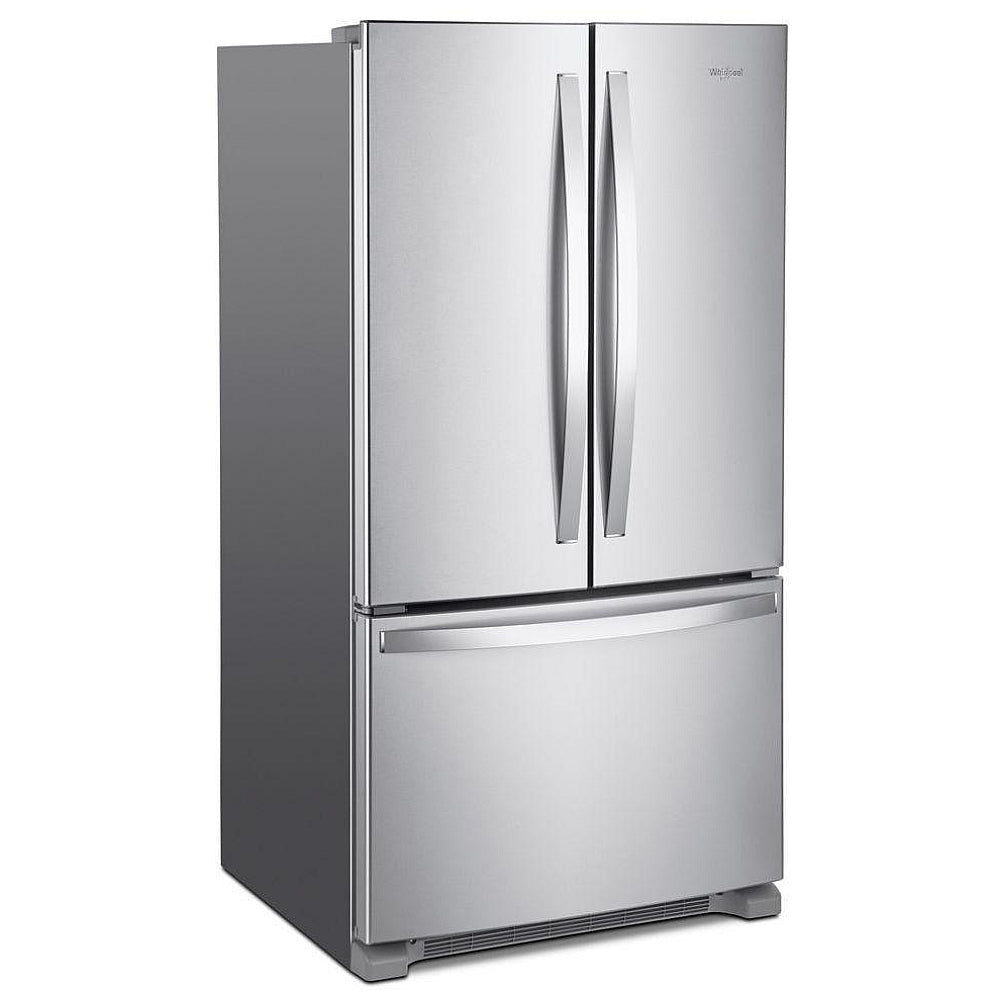 Whirlpool WRF540CWHZ Counter Depth French Door Refrigerator, 36 inch Width, ENERGY STAR Certified, 20 cu. ft. Capacity, Counter Depth, Water Dispenser (Interior), Ice Dispenser (Freezer Located), Stainless Steel colour