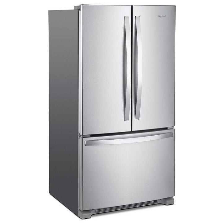 Whirlpool WRF540CWHZ Counter Depth French Door Refrigerator, 36 inch Width, ENERGY STAR Certified, 20 cu. ft. Capacity, Counter Depth, Water Dispenser (Interior), Ice Dispenser (Freezer Located), Stainless Steel colour