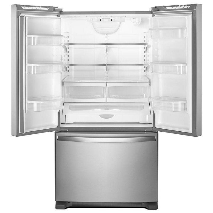 Whirlpool WRF540CWHZ Counter Depth French Door Refrigerator, 36 inch Width, ENERGY STAR Certified, 20 cu. ft. Capacity, Counter Depth, Water Dispenser (Interior), Ice Dispenser (Freezer Located), Stainless Steel colour