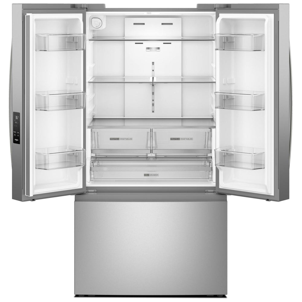 Whirlpool 36" 30.52 Cu. Ft. French Door Refrigerator (WRFF3136SZ) - Stainless Steel