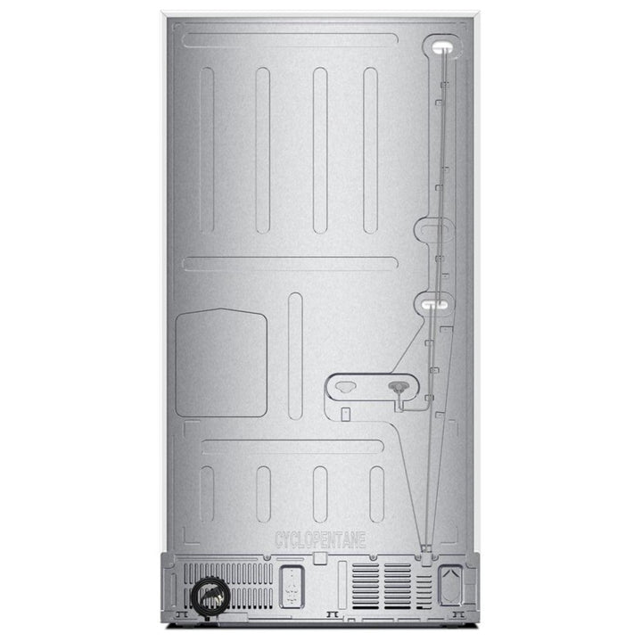 Whirlpool WRFF3536SW French Door Refrigerator, 36 inch Width, 30 cu. ft. Capacity, Water Dispenser (Exterior), Ice Dispenser (Thru Door), ENERGY STAR Certified, White colour