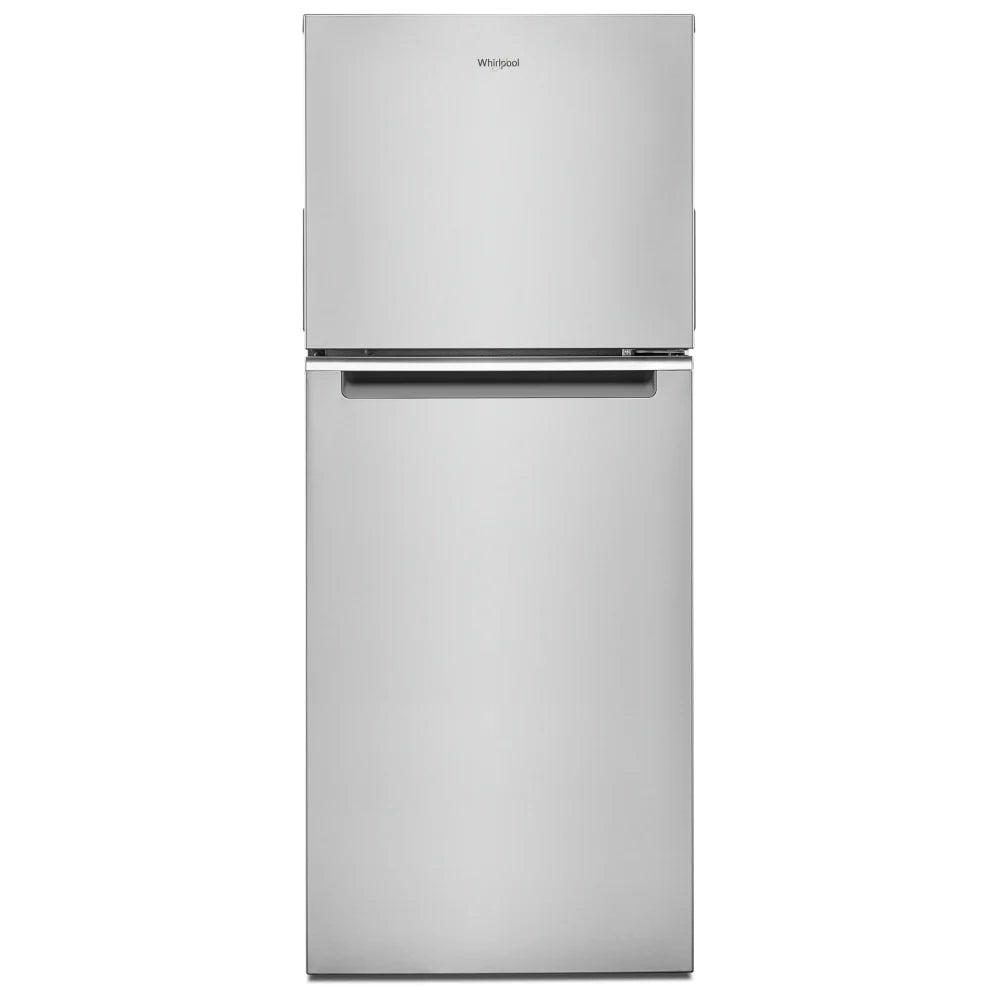 Whirlpool WRT312CZJZ Top Freezer Refrigerator, 24 inch Width, 11.6 cu. ft. Capacity, Optional Ice Maker (Special Order), Counter Depth, Stainless Steel color REFURBISHED 1 YEAR WARRANTY