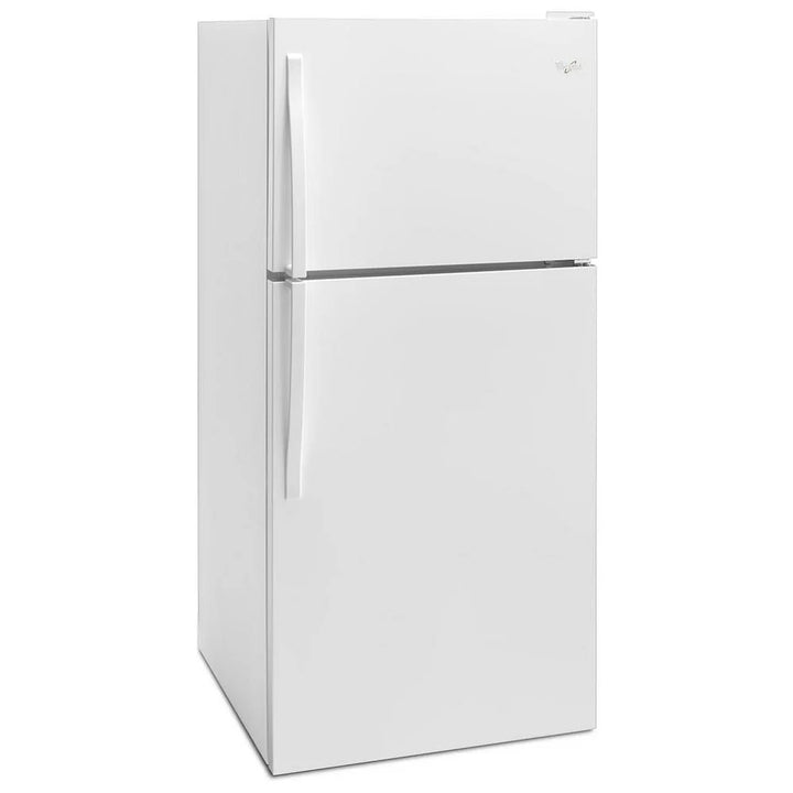 Whirlpool WRT318FZDW Top Freezer Refrigerator, 30 inch Width, 18.2 cu. ft. Capacity, Optional Ice Maker (Special Order), White colour