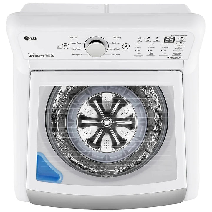 LG 5.8 Cu. Ft. High Efficiency Top Load Washer (WT7150CW) – White