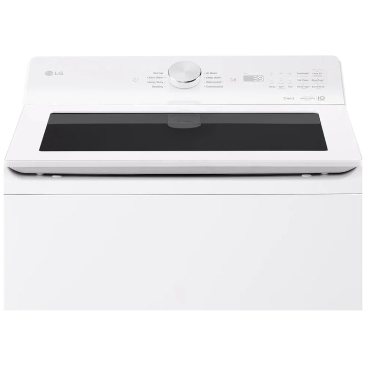 LG WT8200CW Top Load Washer, 27 inch Width, 5.8 cu. ft. Washer Capacity, 800 RPM Washer Spin Speed, 8 Wash Cycles, 5 Temperature Settings, ENERGY STAR Certified, Wifi Enabled, White colou