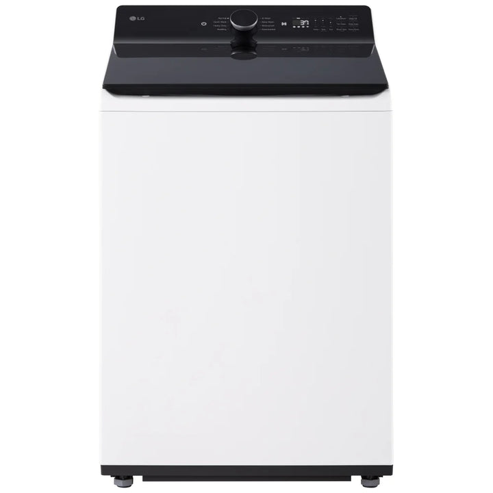 LG WT8405CW Top Load Washer, 27 inch Width, 6.1 cu. ft. Washer Capacity, 950 RPM Washer Spin Speed, 8 Wash Cycles, 5 Temperature Settings, ENERGY STAR Certified, Wifi Enabled, White colour