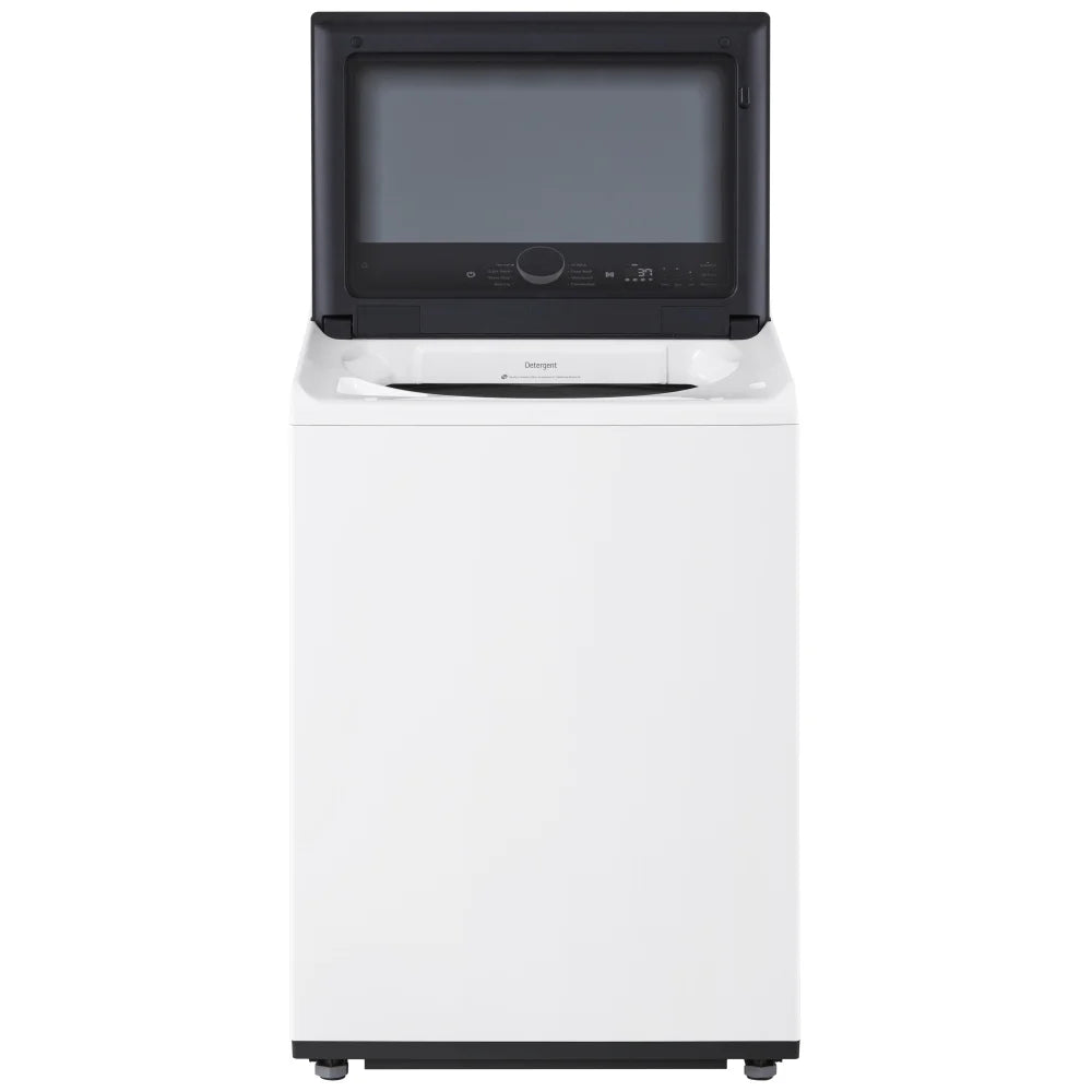 LG WT8405CW Top Load Washer, 27 inch Width, 6.1 cu. ft. Washer Capacity, 950 RPM Washer Spin Speed, 8 Wash Cycles, 5 Temperature Settings, ENERGY STAR Certified, Wifi Enabled, White colour