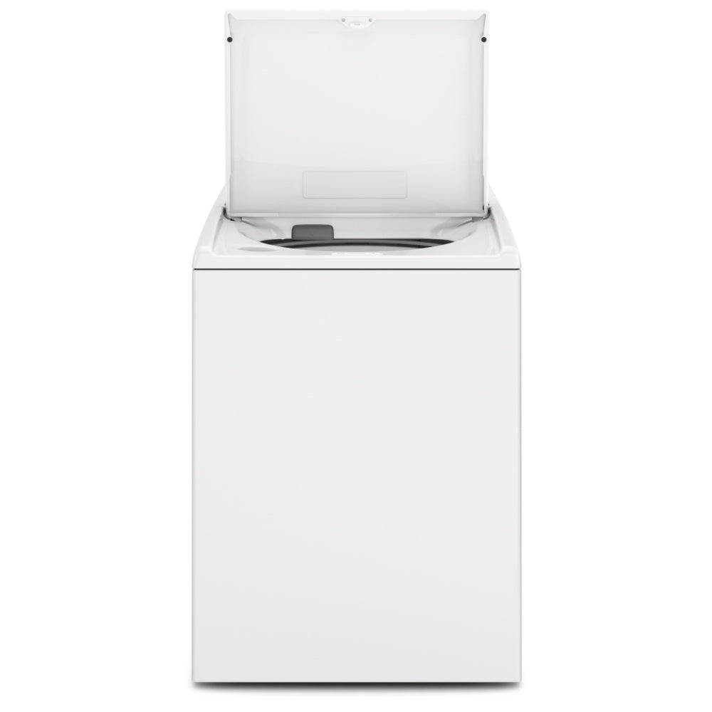 Whirlpool WTW5015LW Top Load Washer, 5.2 cu. ft. Washer Capacity, 12 Wash Cycles, 5 Temperature Settings, 770 RPM Washer Spin Speed, White colour (Contains Agitator), Water Faucet