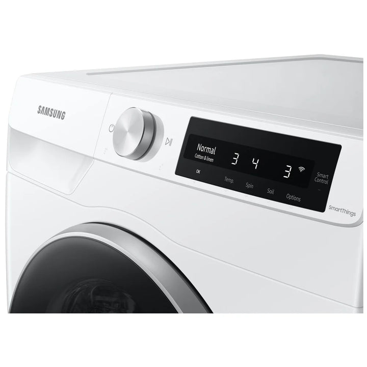 Samsung WW25B6800AW - WW25B6800AW/AC Front Load Washer, 24 inch Width, 2.9 cu. ft. Washer Capacity, 1,400 RPM Washer Spin Speed, 12 Wash Cycles, 5 Temperature Settings, Steam Clean, ENERGY STAR Certified, & White colour