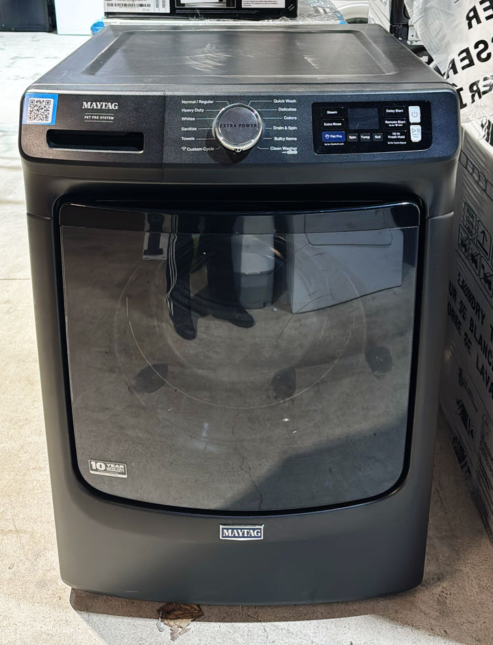 Maytag MFW7020RU0 Front Load Washer – 5.0 cu. ft. (27″, Metallic Slate)