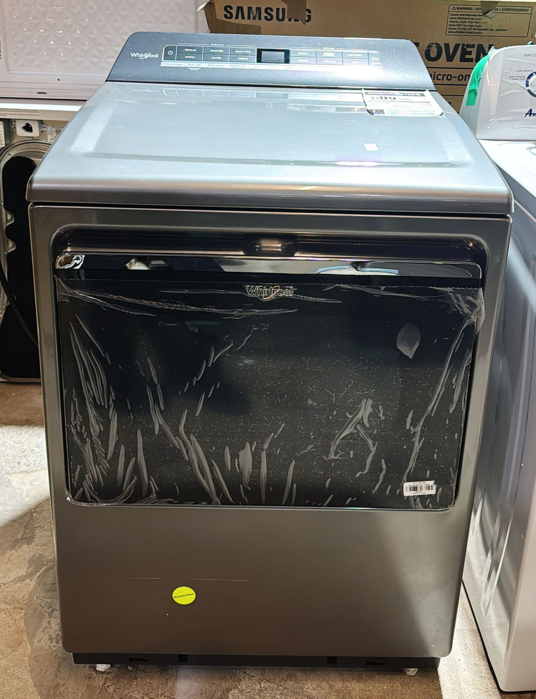 7.4 cu. ft. Smart Top Load Electric Dryer – Model YWED7120HC