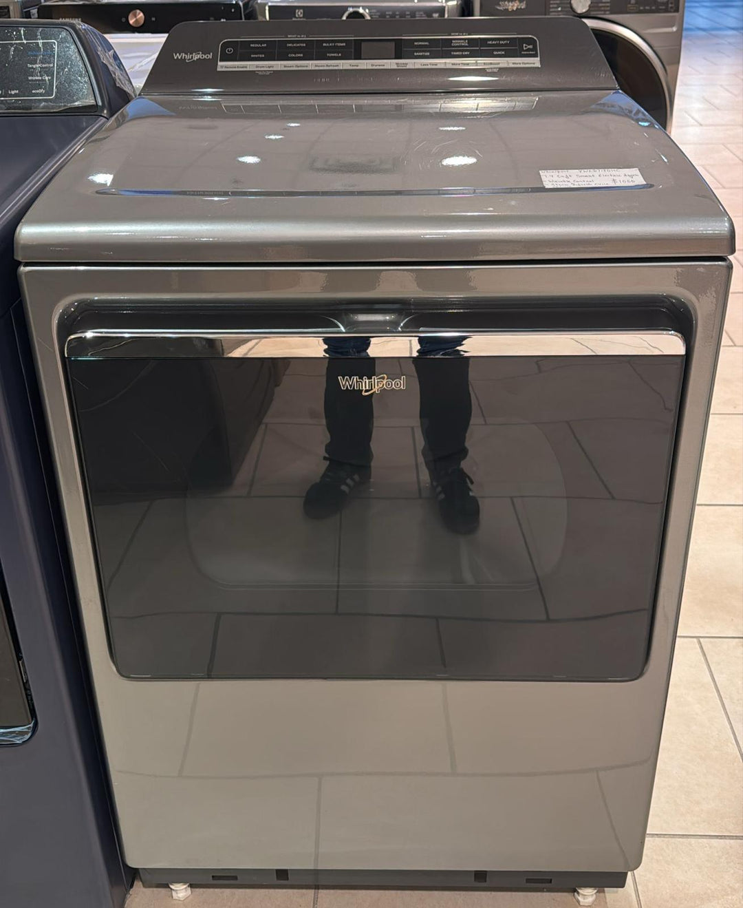 7.4 cu. ft. Smart Top Load Electric Dryer – Model YWED7120HC