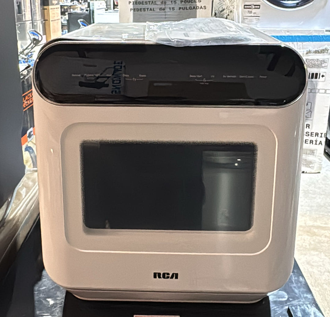 RDW3216 Portable Countertop Dishwasher No Hookup Unit with 6-Liter Water Bank for Tabletop, Apartment, or RV, Compact Dishwashing and Drying Machine