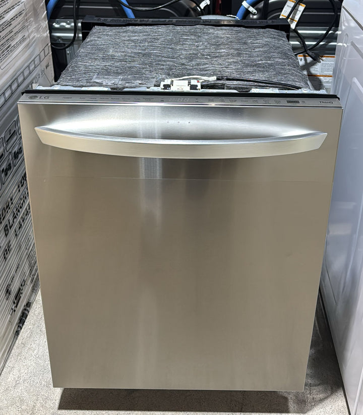 LG LDTS5552S Dishwasher, 24 inch Exterior Width, 46 dB Decibel Level, Fully Integrated, Stainless Interior