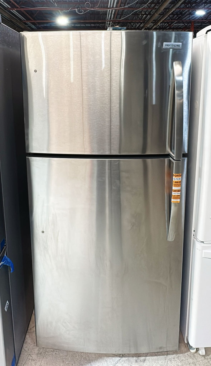 Frigidaire 30" 20 Cu. Ft. Top Freezer Refrigerator (FFHT2022AS) - Stainless Steel