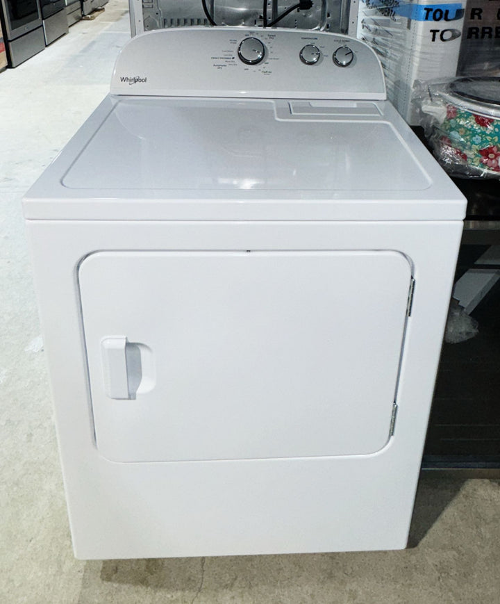 Whirlpool YWED4815EW Electric Dryer, 7 cu. ft. Dryer Capacity, 13 Dry Cycles, 4 Temperature Settings, Vented, White colour Category: Electric Dryers