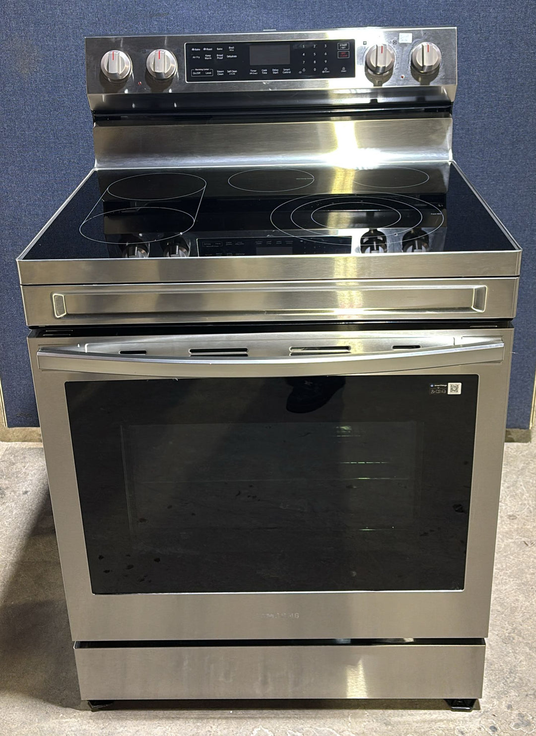 Samsung NE63A6711SS 30" Electric Range, 6.3 cu. ft., True Convection, Air Fry, Stainless Steel