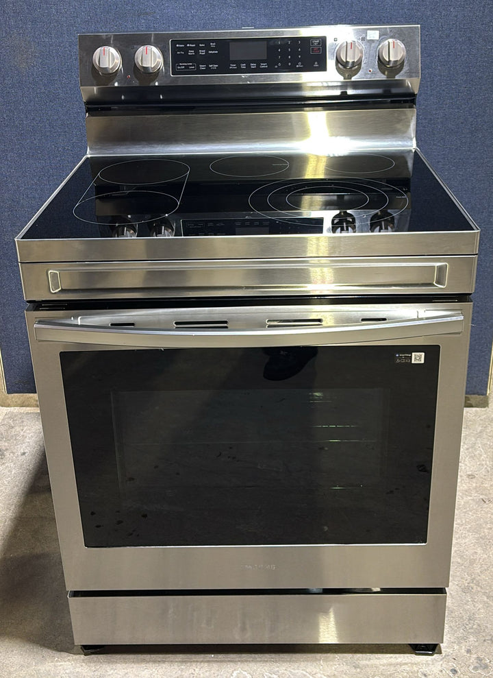 Samsung NE63A6711SS 30" Electric Range, 6.3 cu. ft., True Convection, Air Fry, Stainless Steel