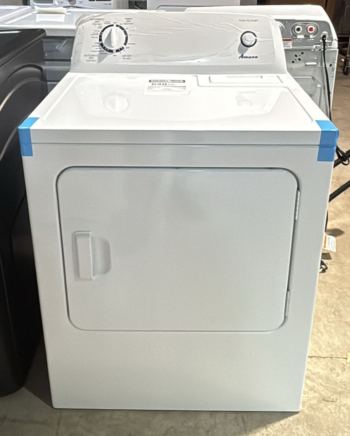 Amana® 6.5 cu. ft. Top-Load Electric Dryer with Automatic Dryness Control YNED4655EW
